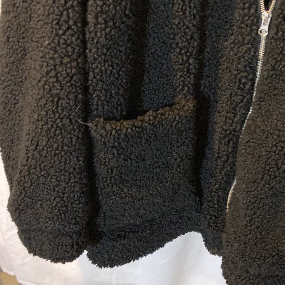 Black Teddy Bear jacket - Picture 2 of 5